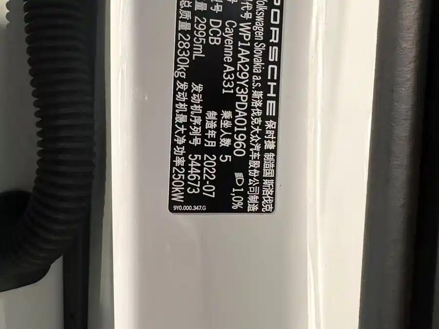2023 Porsche Cayenne 3.0T Platinum Edition — 11